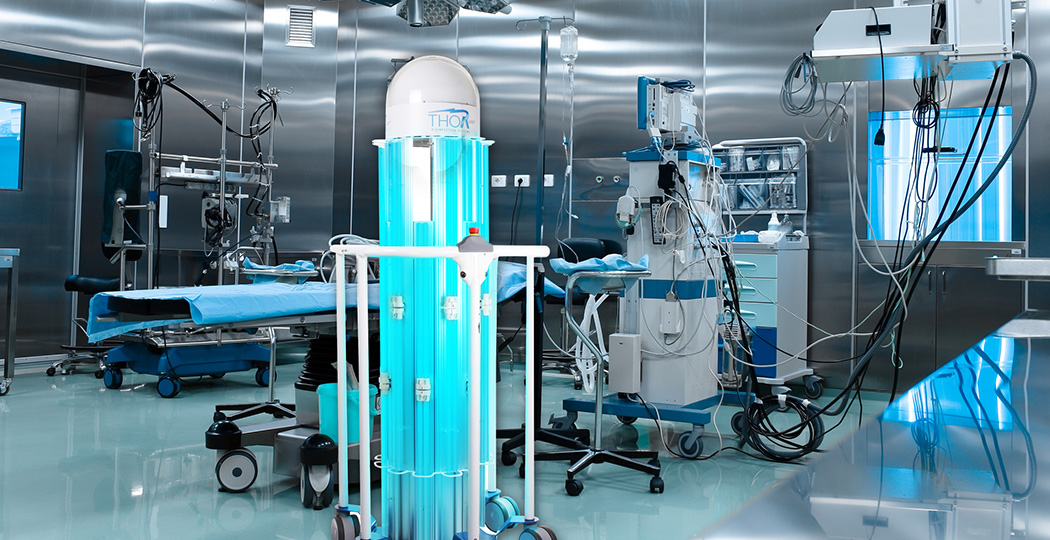 Surgical Specialties THOR San Foundation Funds Innovative UVC Disinfection Robot